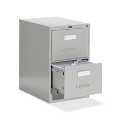 Global Industries 2500 Series Legal 2-Drawer Vertical File Cabinet, Lock