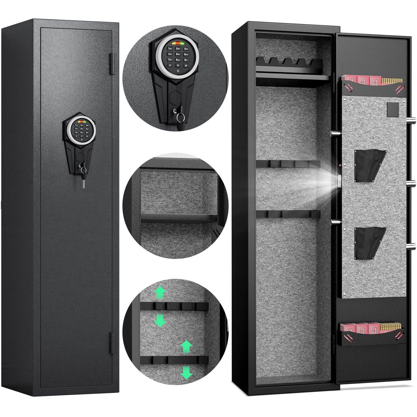 KAV-XB-GKL-138D Gun Safe Digital