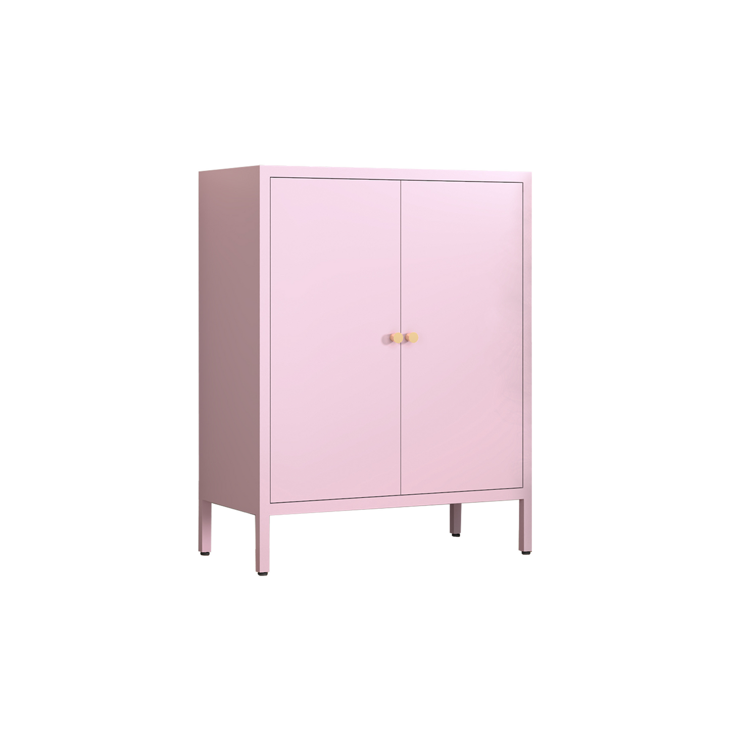 Services Steel Cabinet Kitchen Dining Room Sideboard Kitchen Tablewares Storage Cupboard With 3 Layers And Drawer Multiple colors to choose from