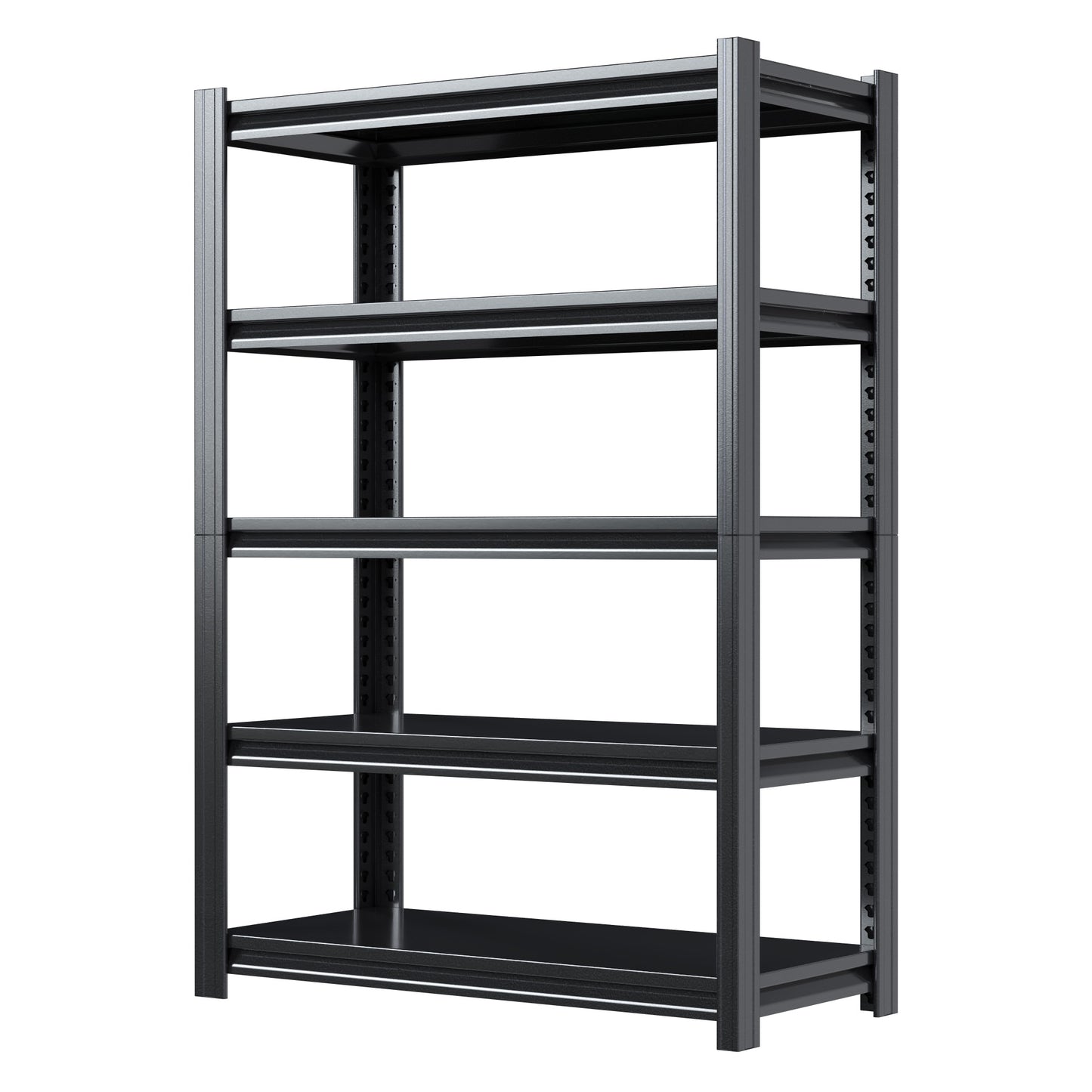 72" H|35.4" W All-Metal Garage Shelving Unit and Storage-Easy Assembly Shelves 5-Tier Rack|Heavy-Duty Adjustable Shelf|Steel Waterproof Rust-Resistant Shelves for Industrial