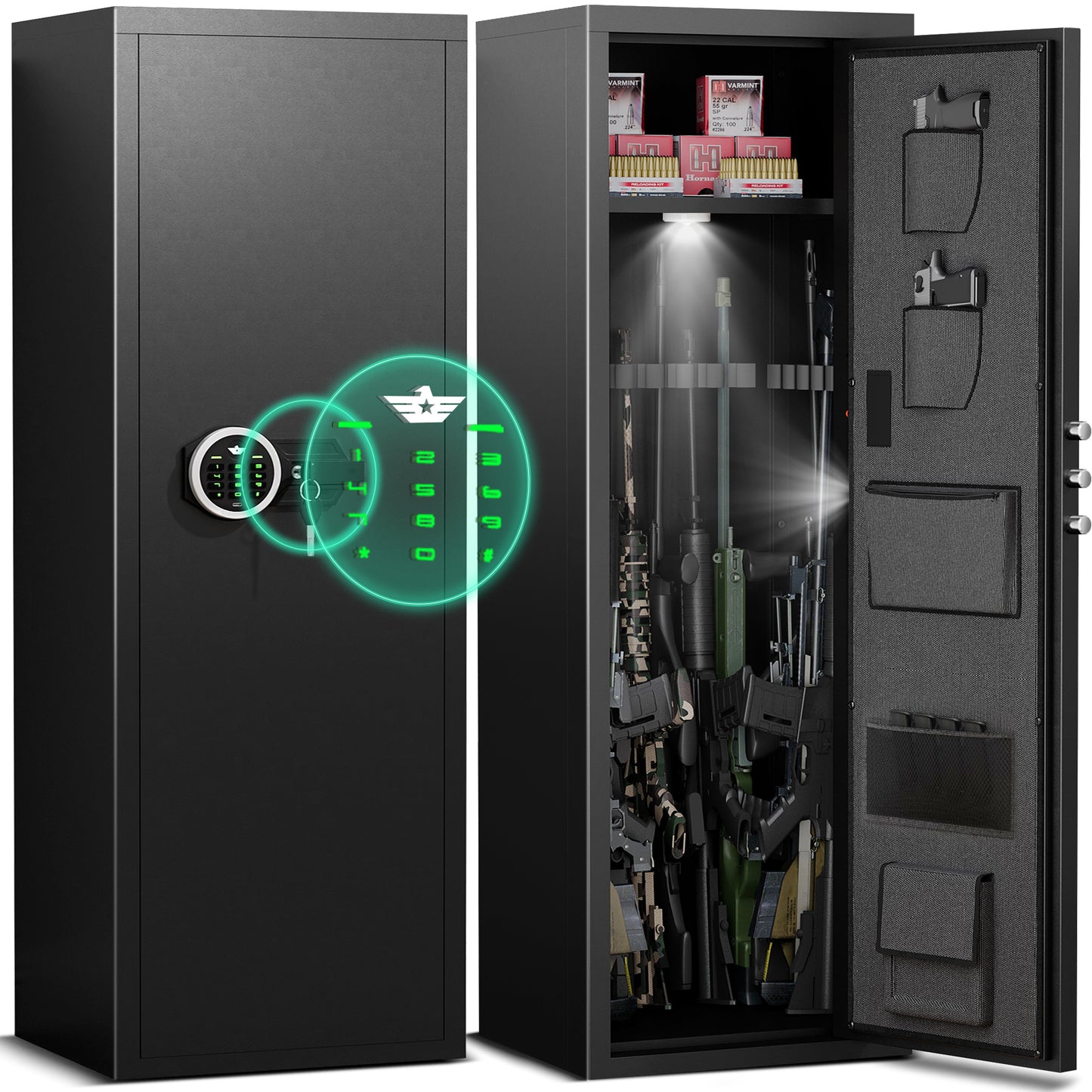 OME-XB-AKM-132D 6-8 Gun Safe for Shotguns