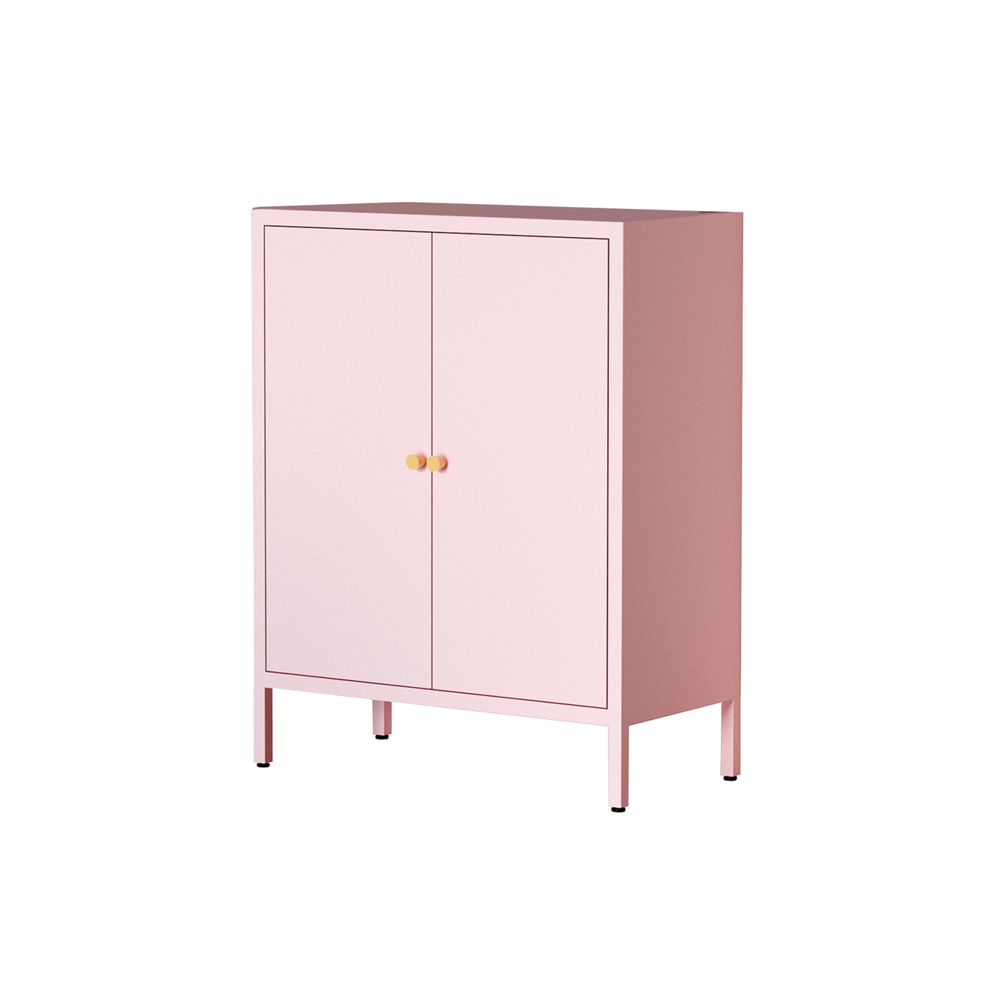 Services Steel Cabinet Kitchen Dining Room Sideboard Kitchen Tablewares Storage Cupboard With 3 Layers And Drawer Multiple colors to choose from