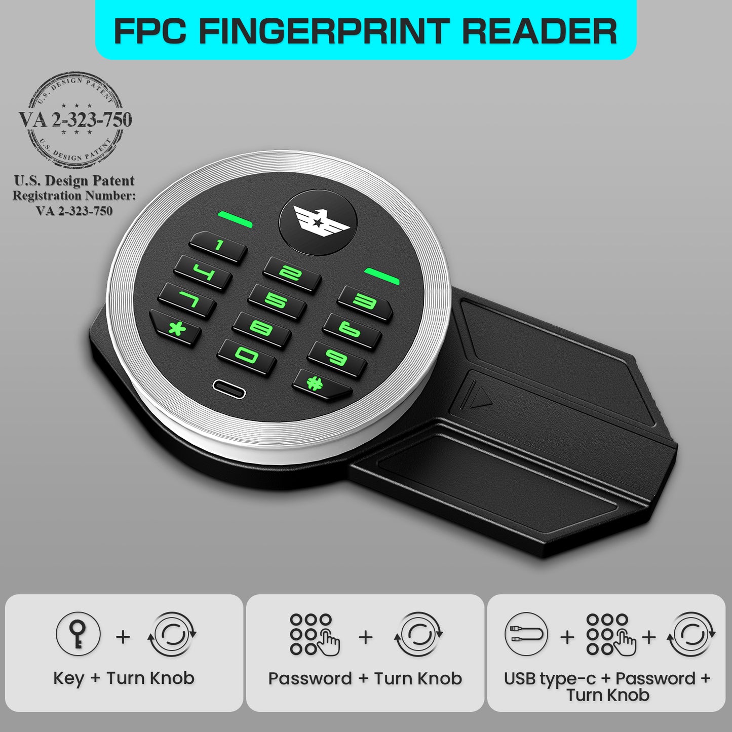 6.5 Cub Extra Large Safe, Heavey Safe Box with Double Digtal Keypad and Dual Alarm for Home Office Hotel, Large Double Door Safe Box -KM-75