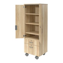 Fleetwood Designer 2.0 Cabinet, 3 Shelves, Locking Doors and Drawers