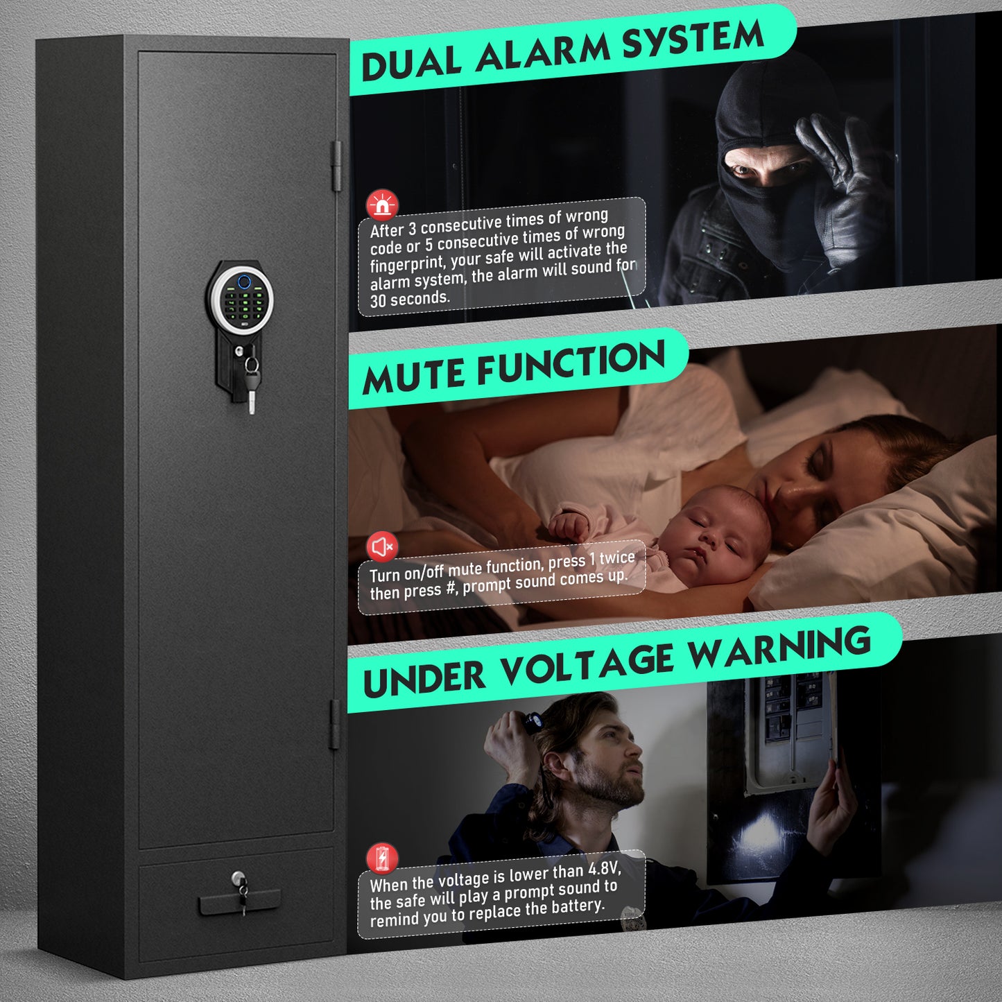 XB-GKM-140D Gun Safe