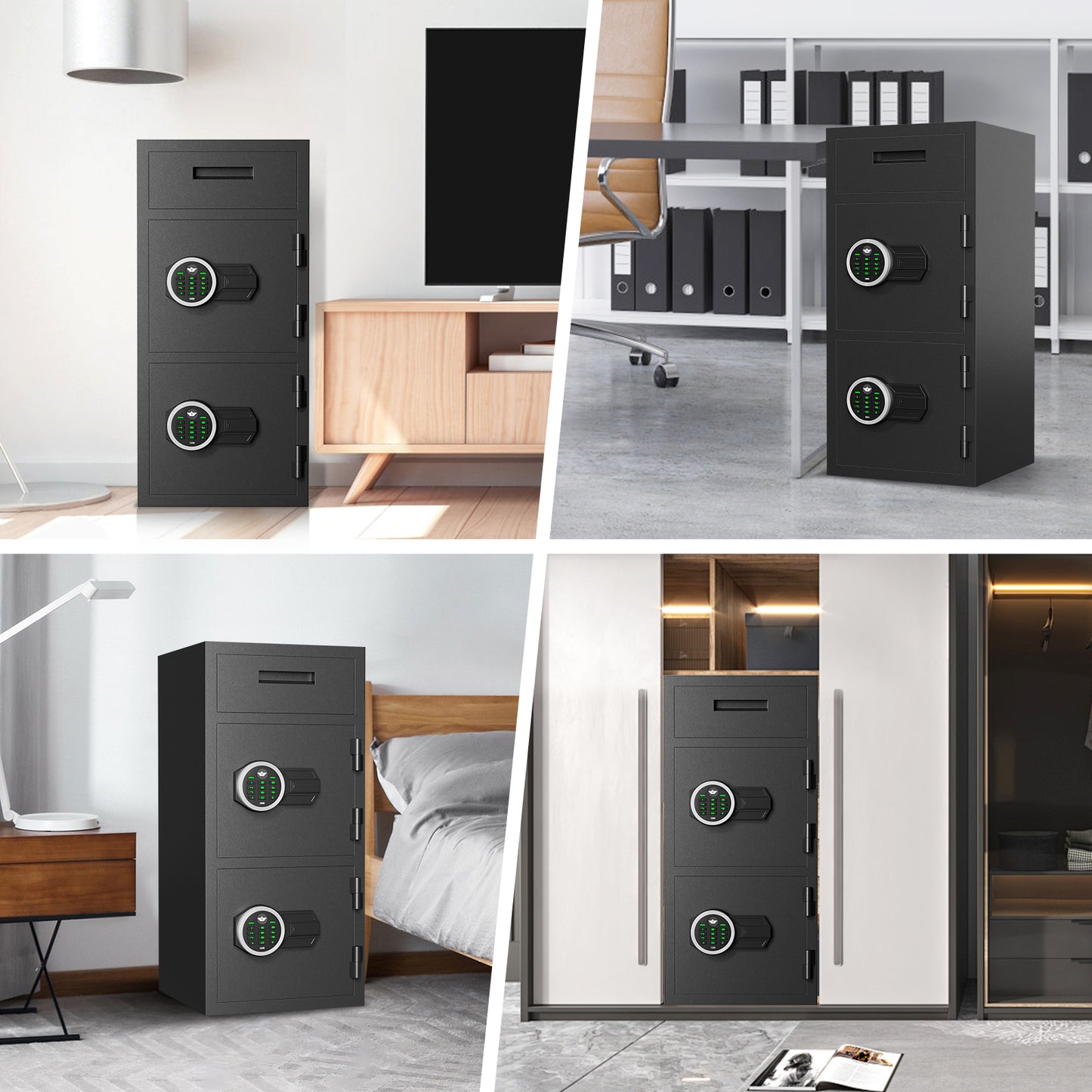 KAV- KMT-75 safe, Large Safe with Depository Drop Slot