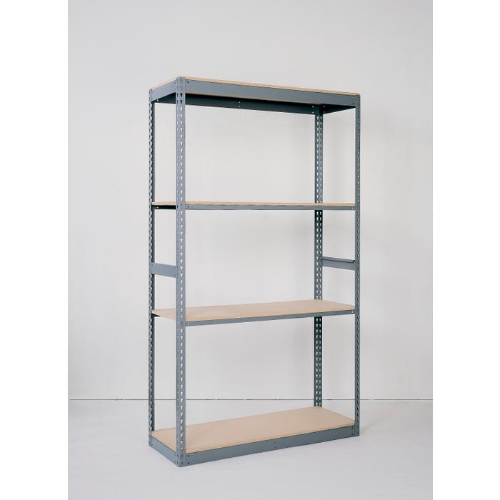 Republic Wedge-Lock and Rivet Wedge-Lock Particle Board Shelf, 72 x 24 Inches