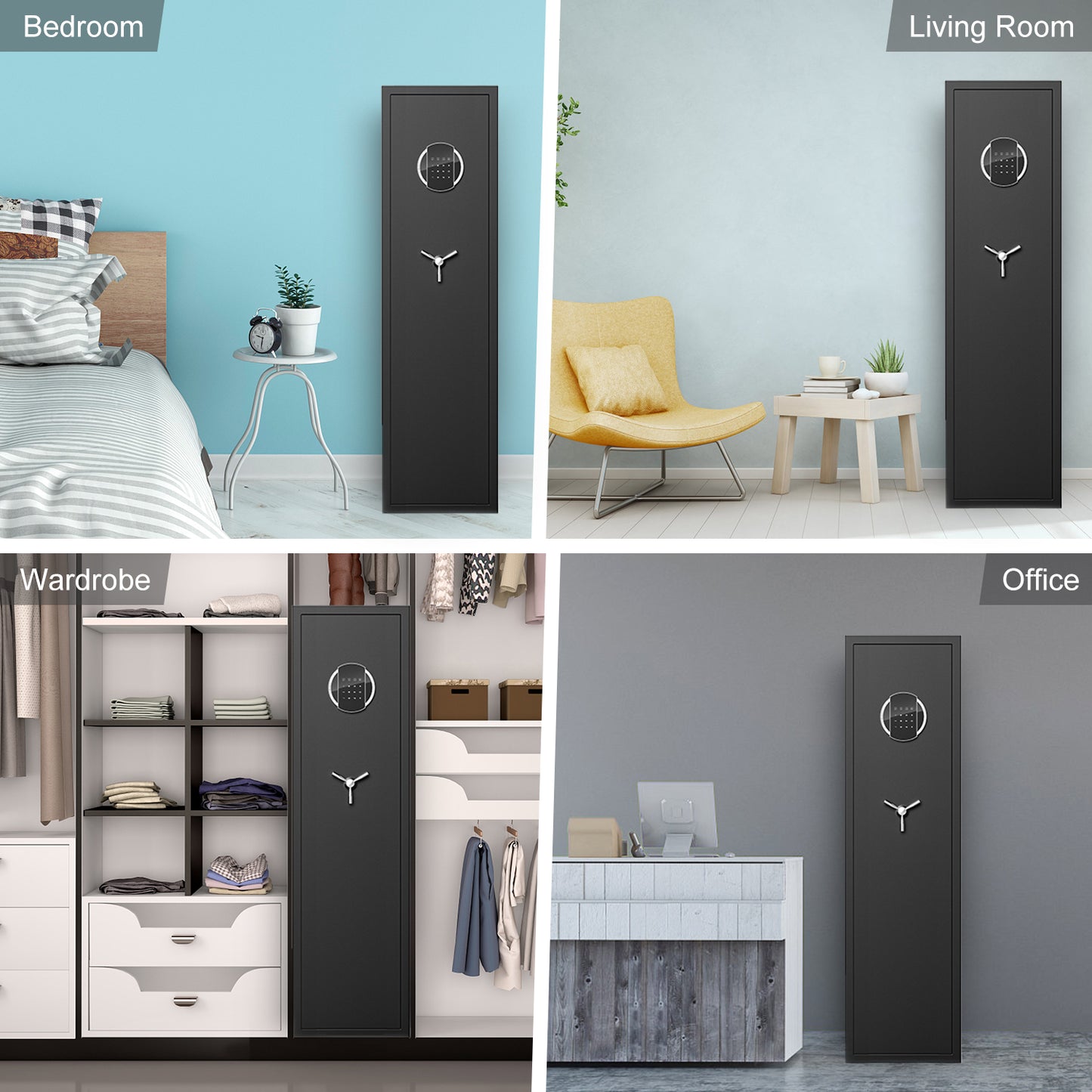 XB-G2Q-138D Digital Keypad Gun Safe