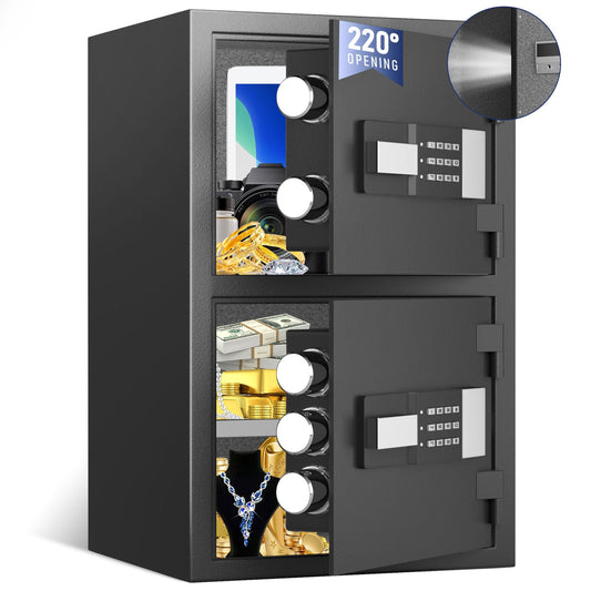 Kavey product illustration for 5.5-Class Home Safes: Check the Doors Before the Label