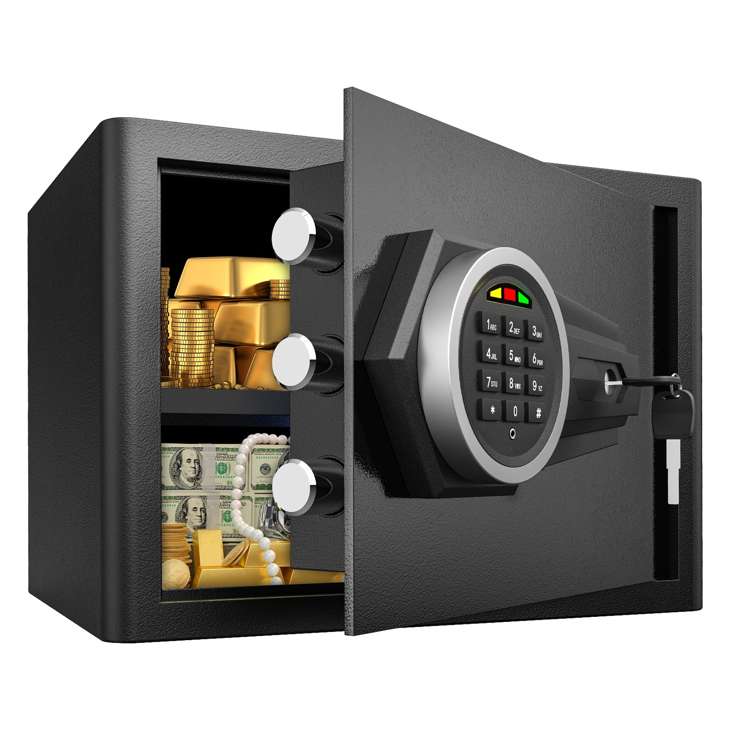 XB-KL-25 /0.8 Cub Home Box with LED Light and Digital Keypad