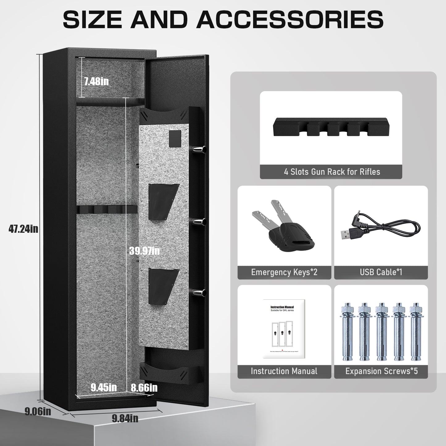 KAV-GKL-120D,Gun Safe Digital Quick