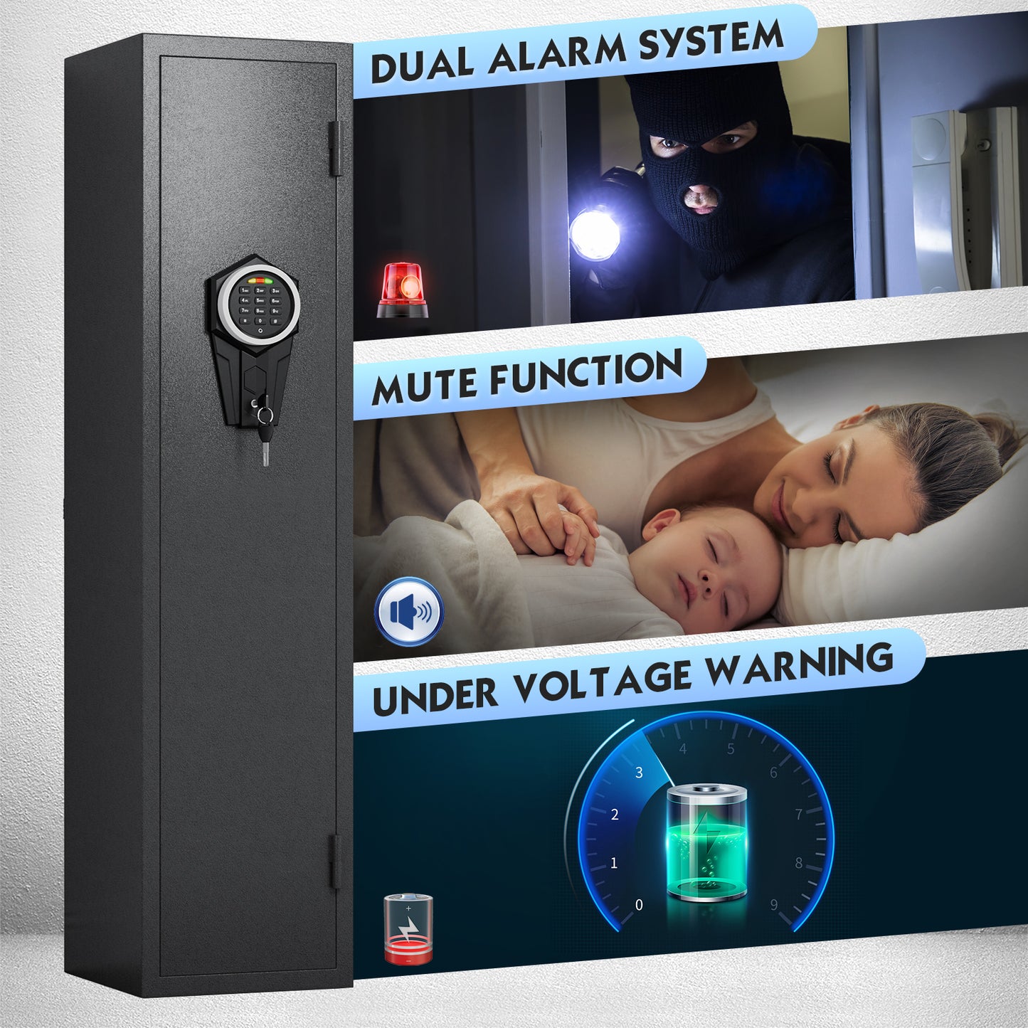 KAV-GKL-120D,Gun Safe Digital Quick