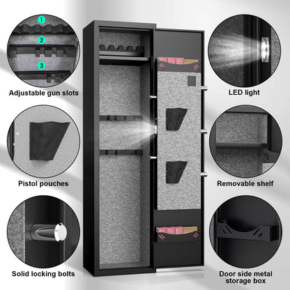 KAVEY-XB-GKL-138W gun cabinet
