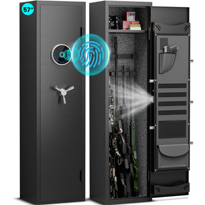 XB-G5-145W,Biometric Rifle Gun Safe