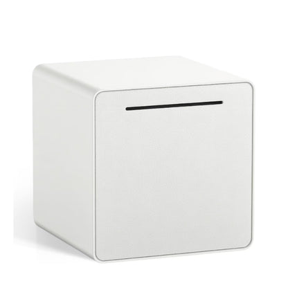 KAVEY Unbreakable Piggy Bank Transparent Window Design for Adults Boys and Girls Jar for Savings Strong Practical Cash Saving Box Must Break to Open