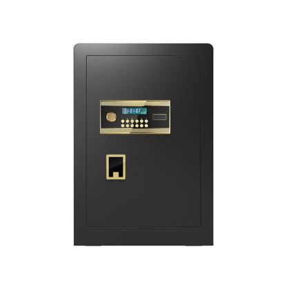 Kavey 3.0 Cub Safe Box Fireproof Waterproof, Home Safe with Dual Alarm System, LCD Digital Screen with Hidden Password Function, Fireproof Safe for Home Office Hotel