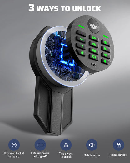 KAVEY- 1-2Gun Safe GKM-120D