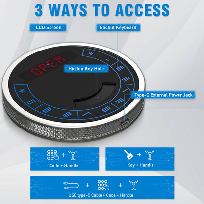 OME AKG5-D 15-20 Gun Safe, Large Gun Safe for Pistols, Unassembled Gun Cabinet with Adjustable Shelf & Gun Rack, Gun Safe for Home and Shotgun, Quick Access Gun Cabinet with Mute Function & Dual Alarm