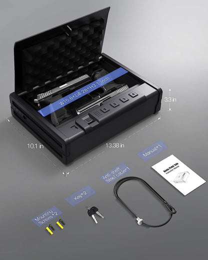 XB-KP-01 Biometric Gun Safe for Pistols