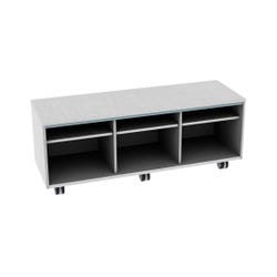 Fleetwood Designer 2.0 Cabinet, Six Cubbies, No Door, Laminate Back