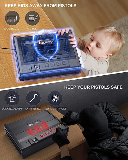 XB-KP-01 Biometric Gun Safe for Pistols