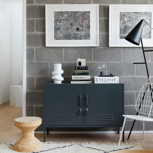 Shadwick 2 Door Wide Metal Locker Accent Storage Cabinet，Available in a variety of colors