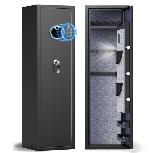 Kavey G3Q-138W 5-7 Gun Biometric Safe, Assembled