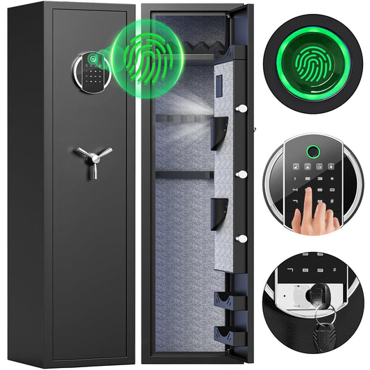 Kavey G2SQ-138W 5-7 Gun Biometric Rifle Safe