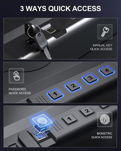 XB-KP-01 Biometric Gun Safe for Pistols