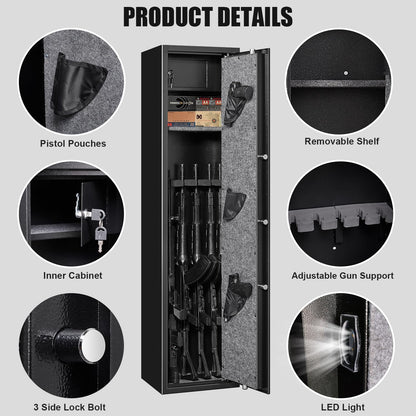 OME-G2-145D Gun Safes for Rifles and Shotguns
