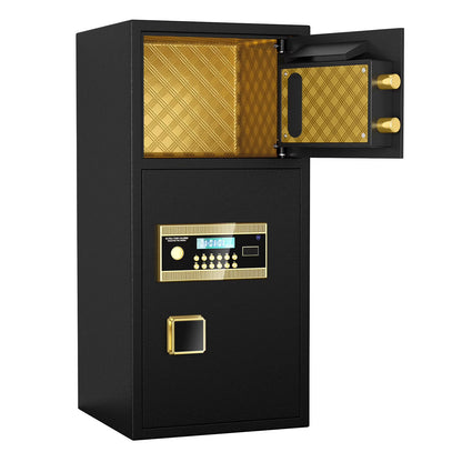 SDI-K3-85D Safe - Double Door Safe Box ,7.0 Cu ft Extra Large Fireproof Safe for Home Documents Storage,Digital Security Safe with Dual Alarm and Hidden Code Function,for Home,Office and Hotel