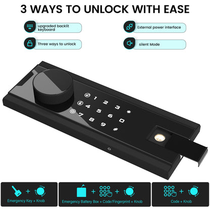 KAV KV-45 2.0 Cub Safe Box, Digital Home Safe with Two Removable & Adjustable Shelf, Safe for Home with Mute Mode & Dual Alarm, Money Safe Box with 4 Solid Living Bolts and Velvet Interior