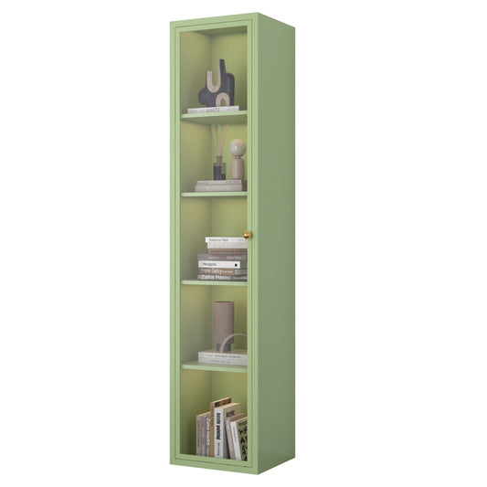 Five Layer School Bookshelf Bedroom Furniture Bookcase 5 Tier Heavy Duty Metal Book Shelf Cabinet For Office