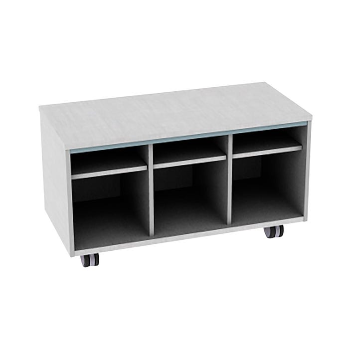 Fleetwood Designer 2.0 Cabinet, Six Cubbies, No Door, Laminate Back