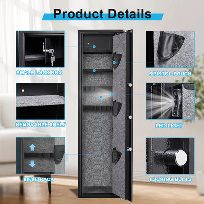 OME G2Q-145D 57" Digital Keypad Gun Safe