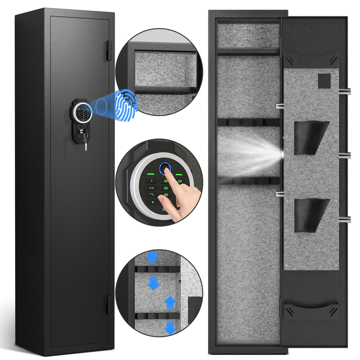KAVEY-GKV-132W Gun Safe