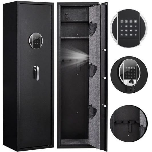 XY-Kavey 3-5 Long Gun Safe, Digital Gun Safe for Shotguns