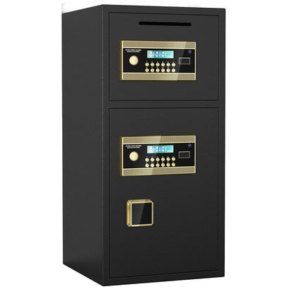 SDI-K3-65D Safe - Double Door Safe Box ,6.0 Cu ft Extra Large Fireproof Safe for Home Documents Storage,Digital Security Safe with Dual Alarm and Hidden Code Function,for Home,Office and Hotel