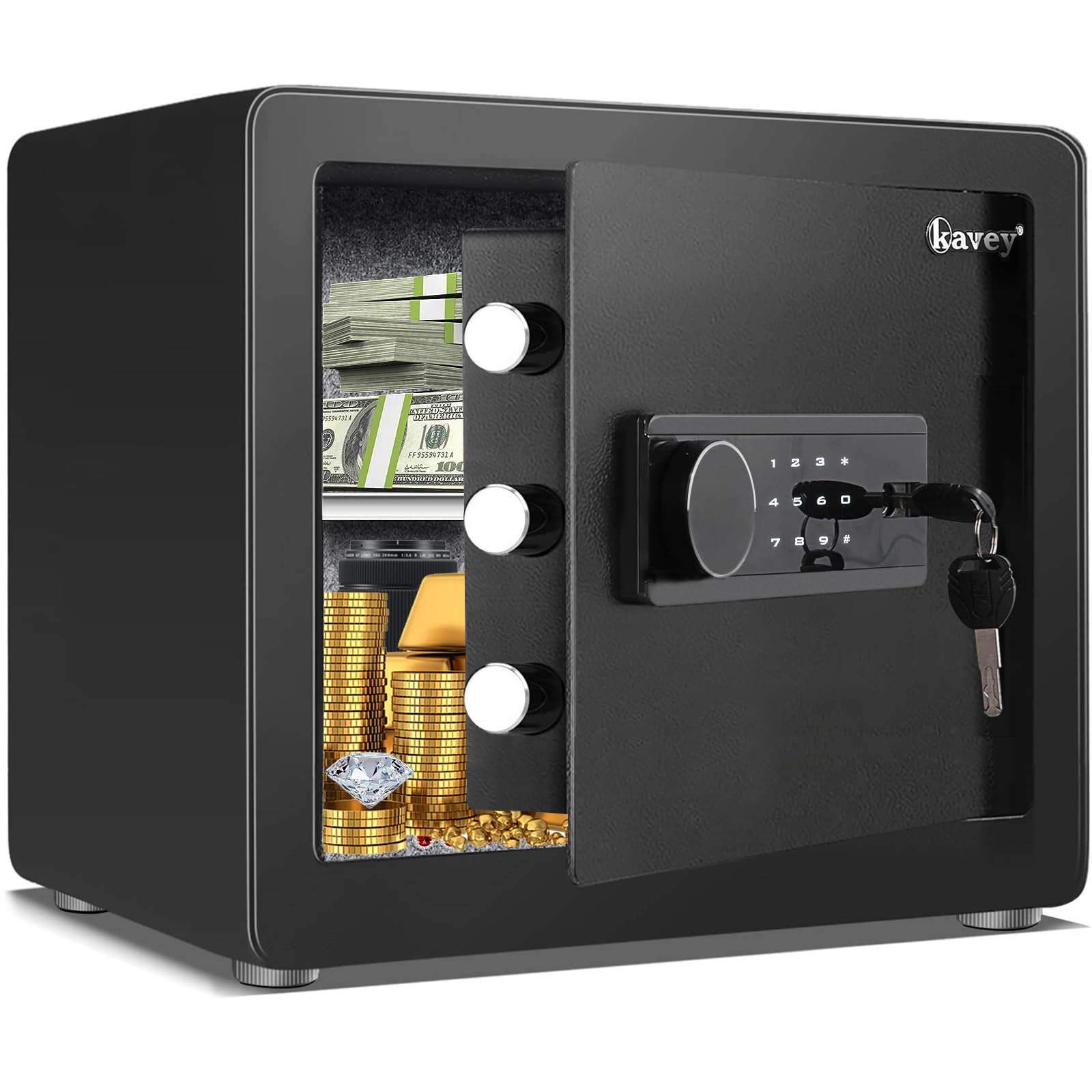 Home Safe Compact Small Open Safe The 5 Best Home Safes Of 2022