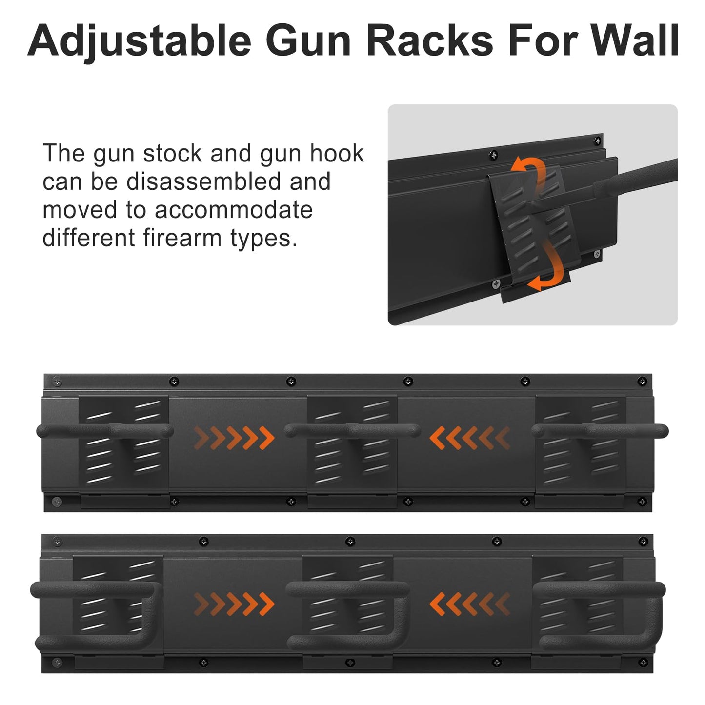 QJ-3 /Indoor Gun Rack Wall Mount