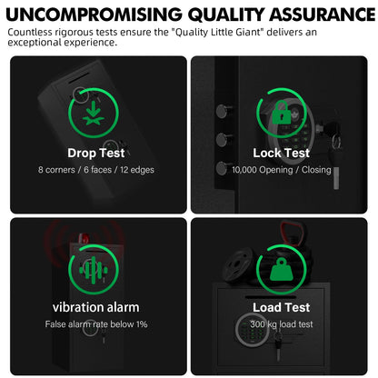 BM-KM-85D  7.0 Cu ft Large Safe Box Fireproof Waterproof, Digital Keypad Home Safe with Deposit Slot & Dual Alarm System, Money Safe With Mute Function and LED Light, Security Box for Money Valuables